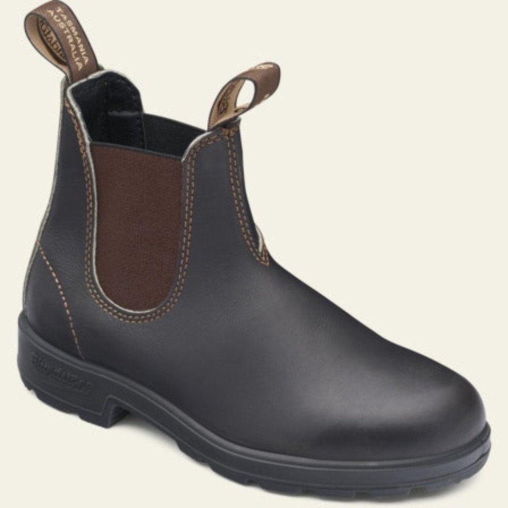 #500 WOMEN'S ORIGINALS CHELSEA BOOTS - STOUT BROWN
